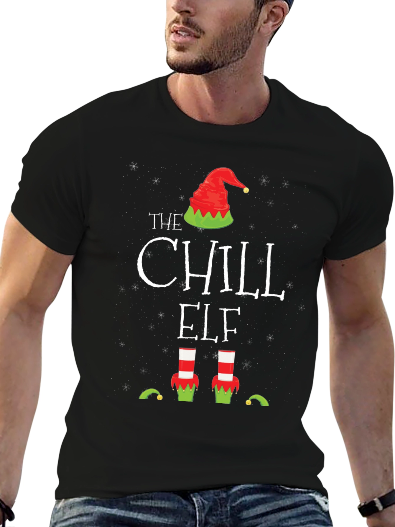 The Chill Elf Christmas T-Shirt