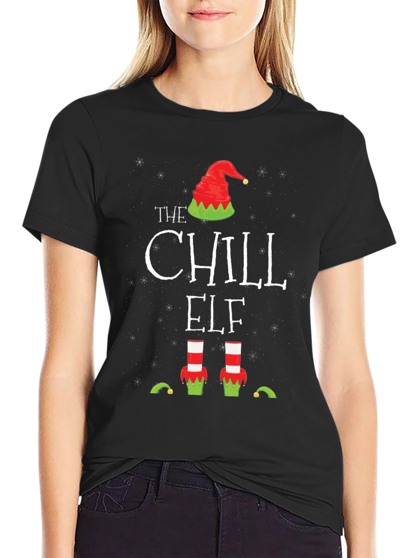 The Chill Elf Christmas T-Shirt