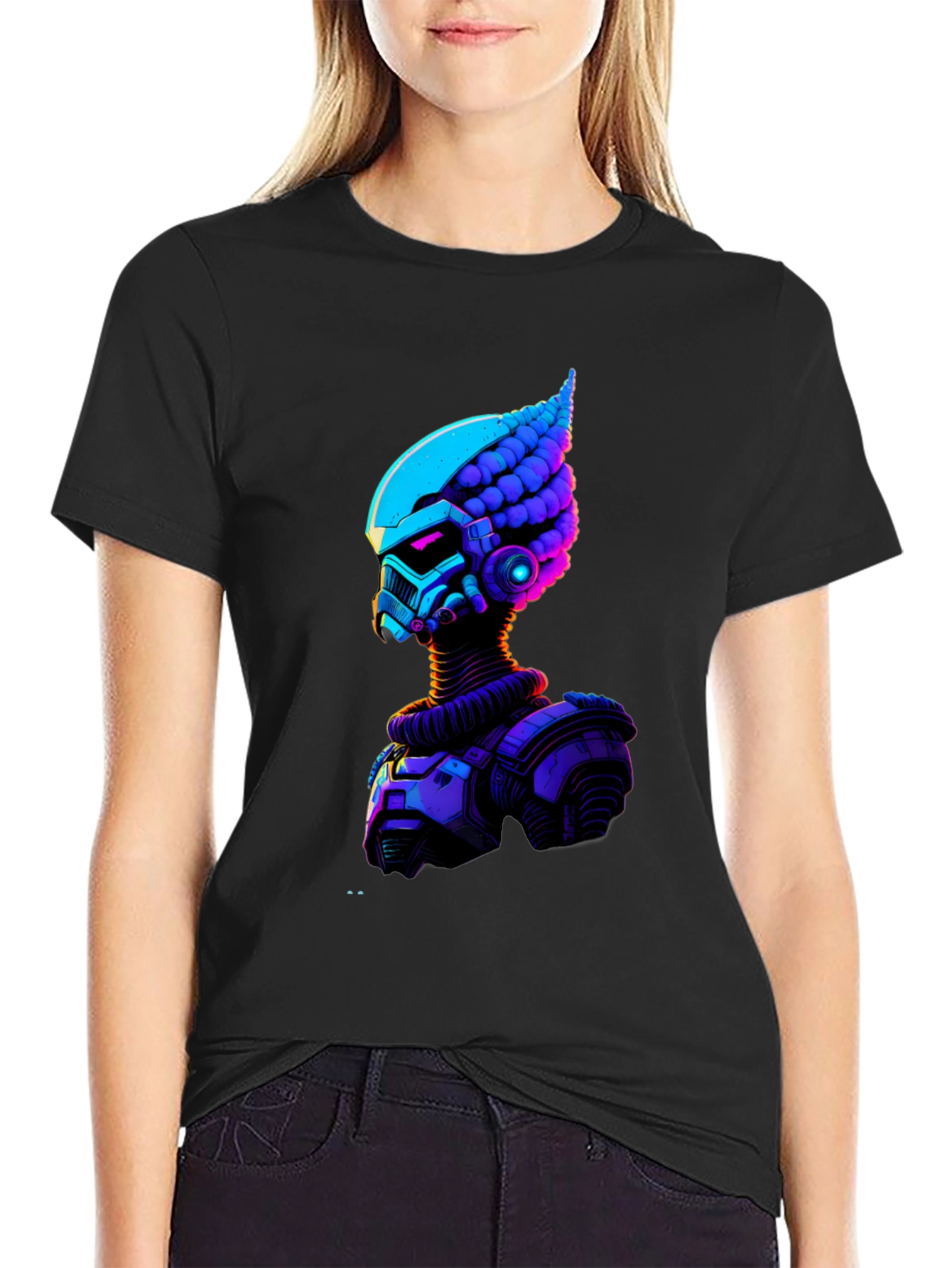 Cyberpunk T-Shirt - Sci-Fi Style
