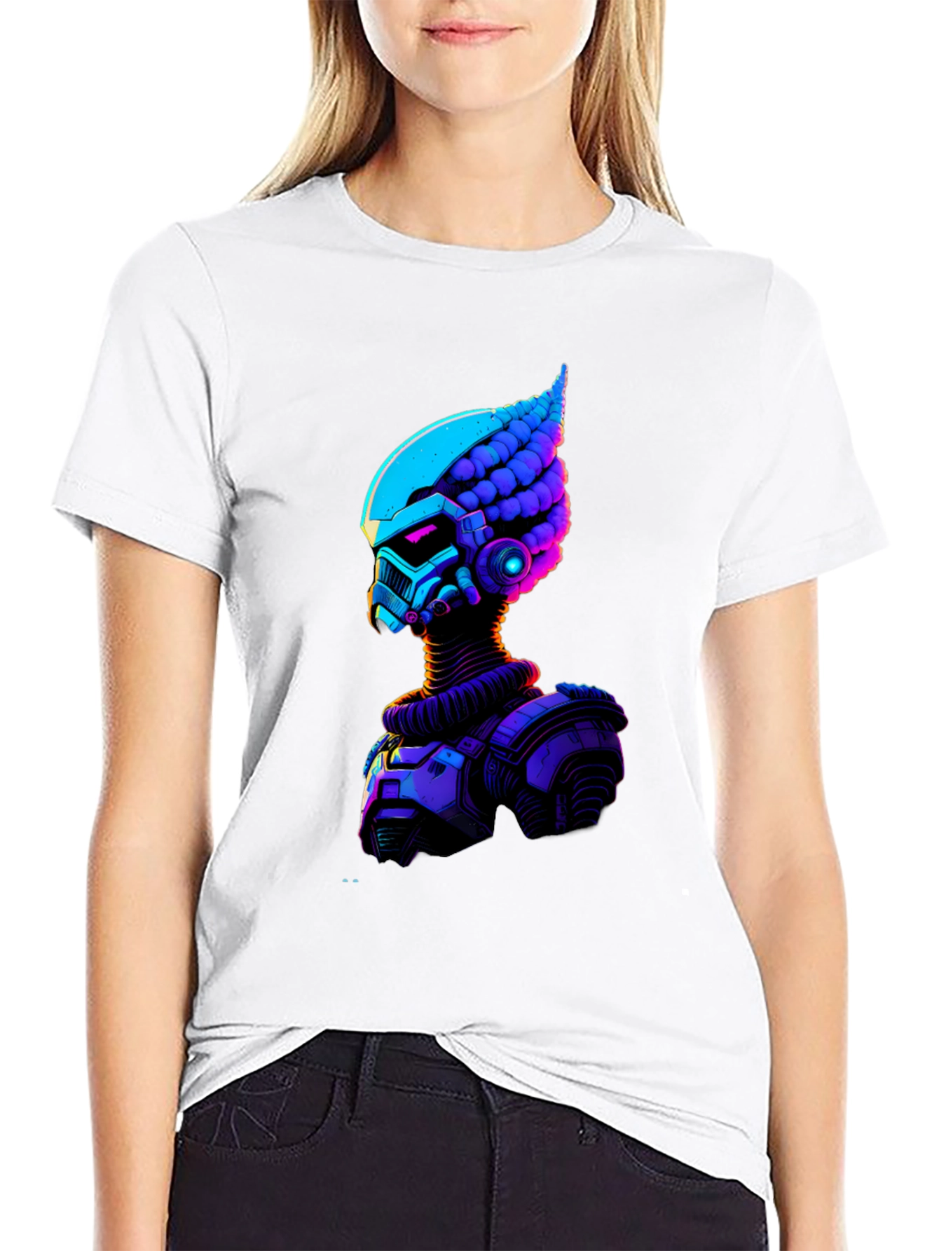 Cyberpunk T-Shirt - Sci-Fi Style