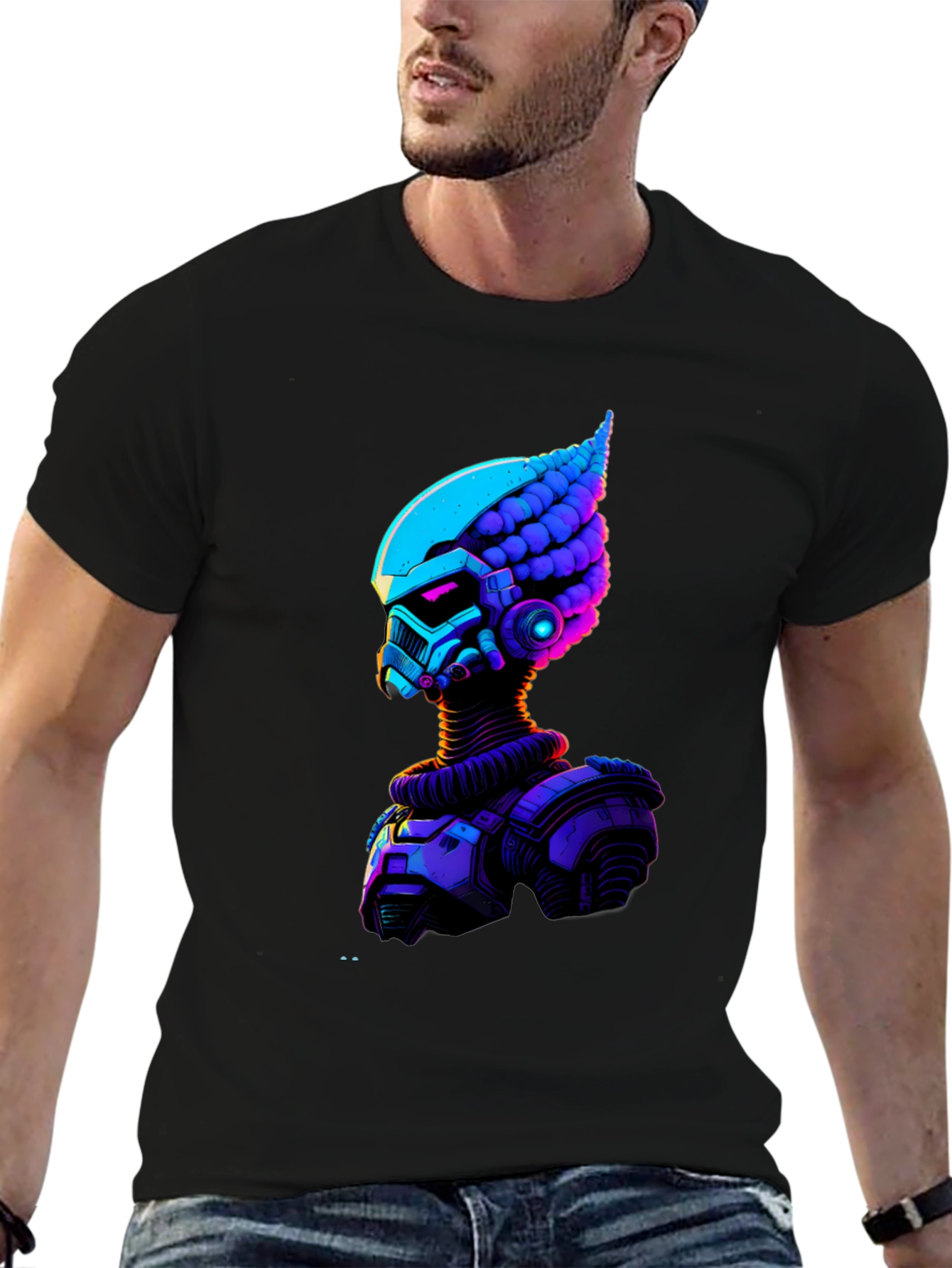 Cyberpunk T-Shirt - Sci-Fi Style
