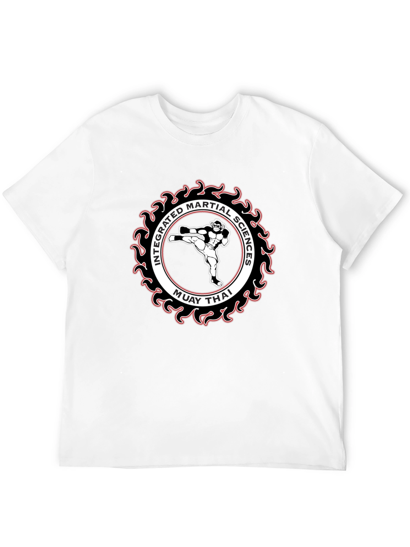Muay Thai Martial Arts Black T-Shirt