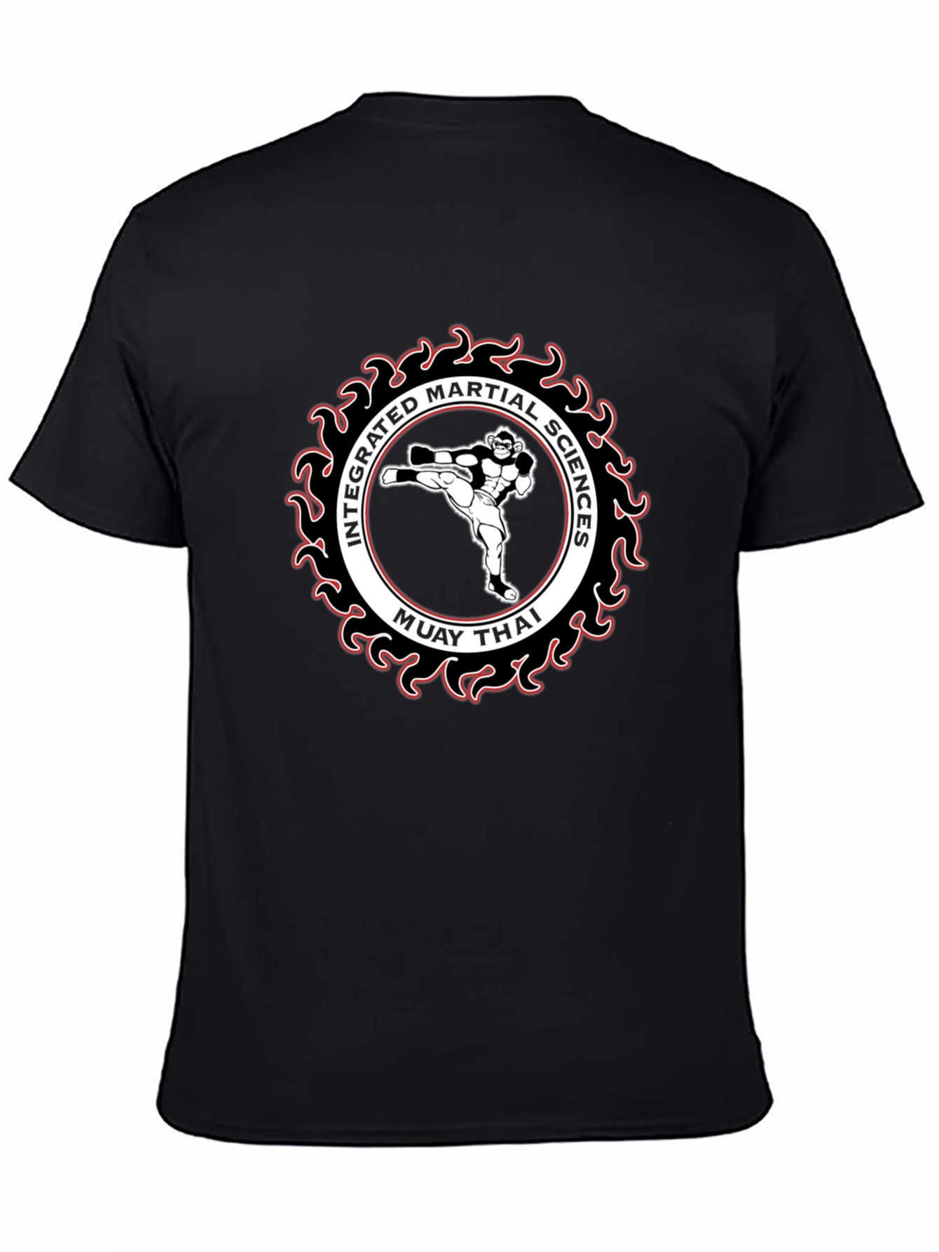 Muay Thai Martial Arts Black T-Shirt