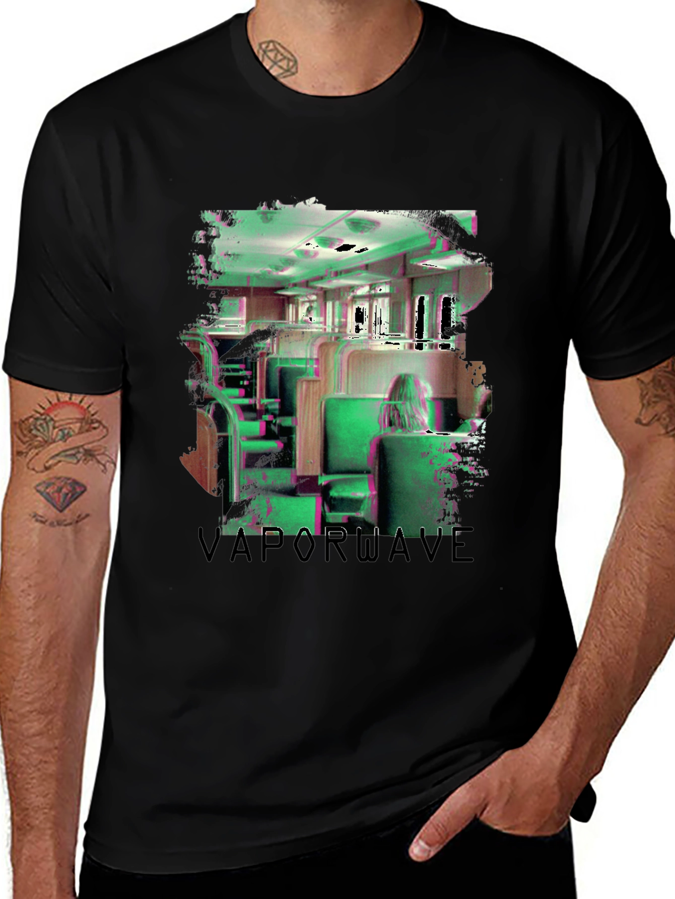Vaporwave Aesthetic Graphic T-Shirt