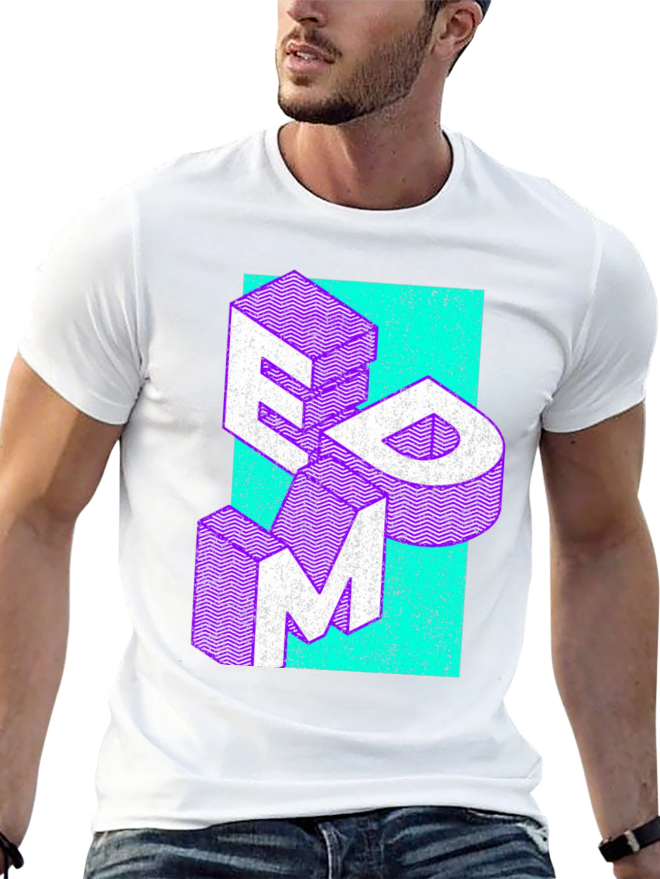 Retro Graphic Print T-Shirt