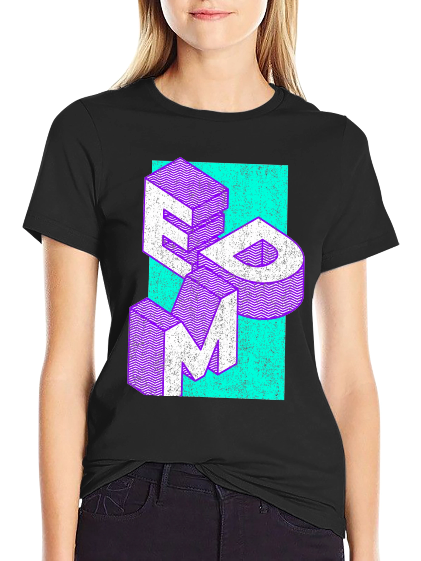 Retro Graphic Print T-Shirt