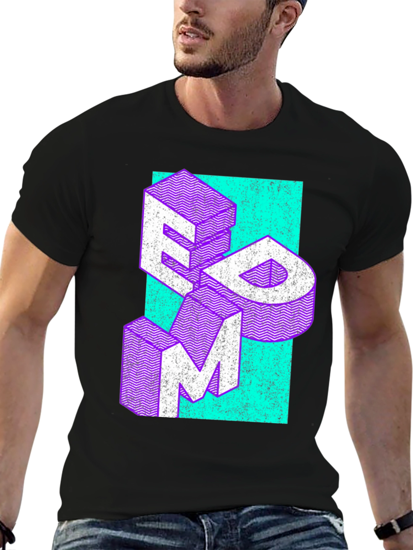 Retro Graphic Print T-Shirt