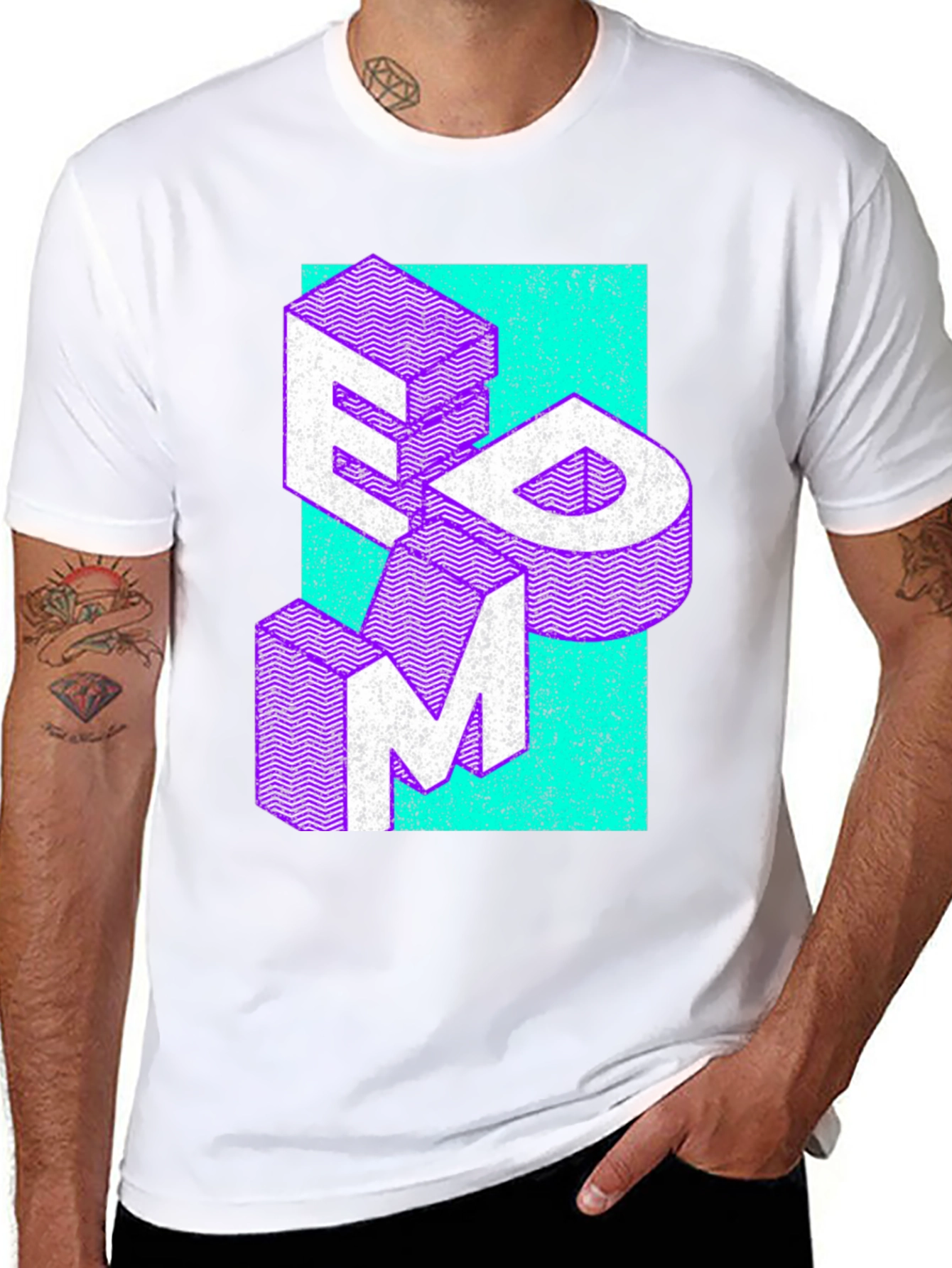 Retro Graphic Print T-Shirt