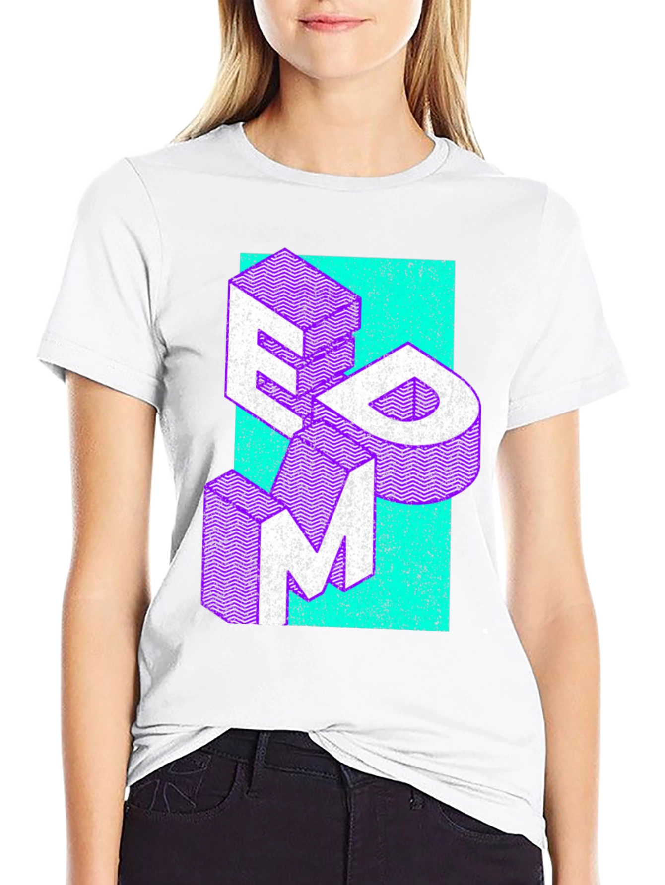Retro Graphic Print T-Shirt