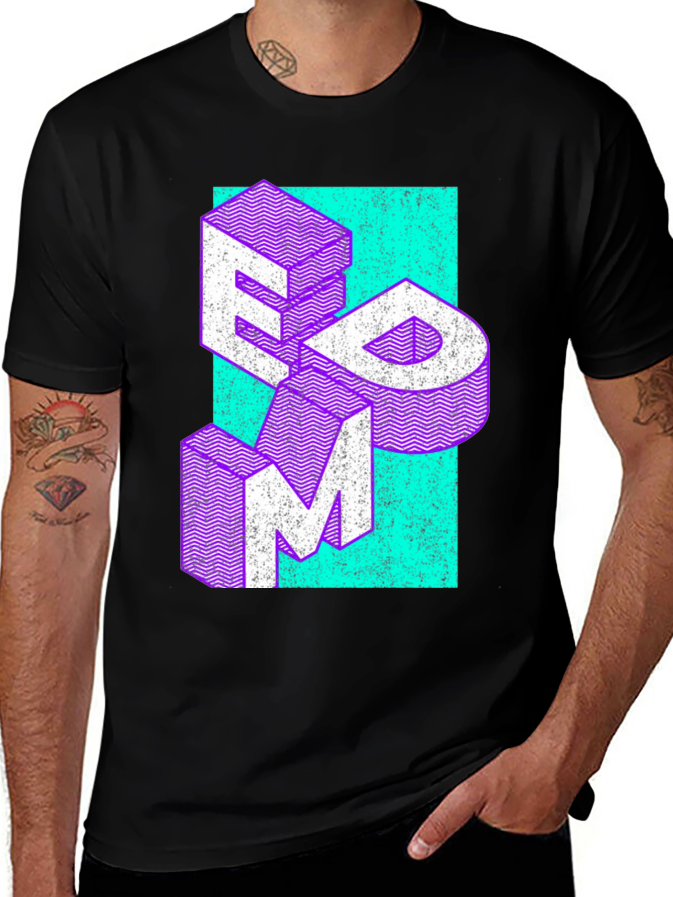 Retro Graphic Print T-Shirt