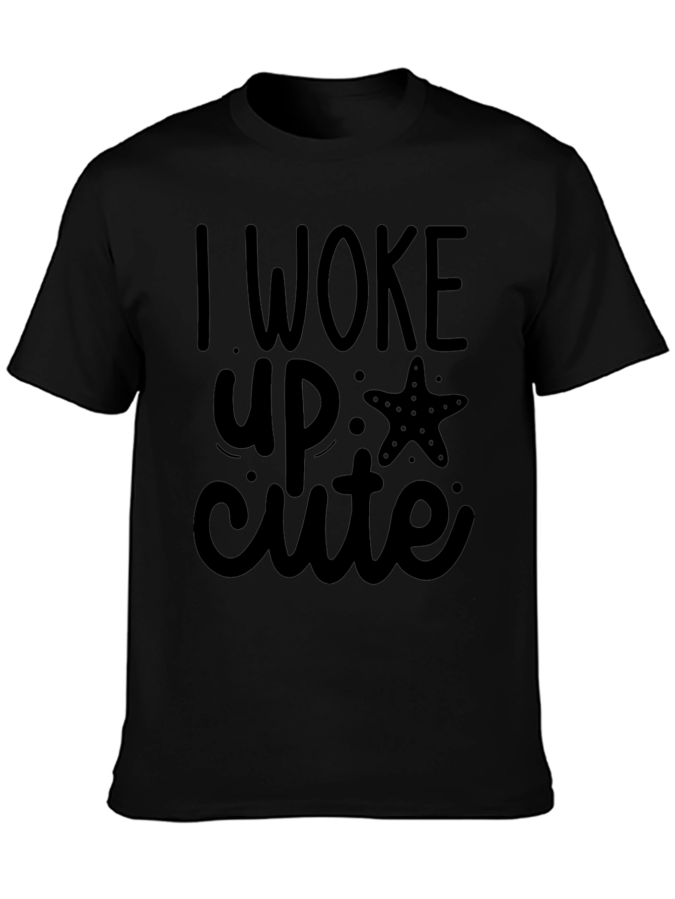 I Woke Up Cute Graphic Tee