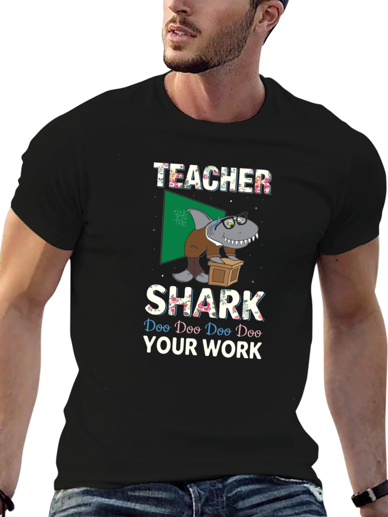 Teacher Shark Graphic Tee