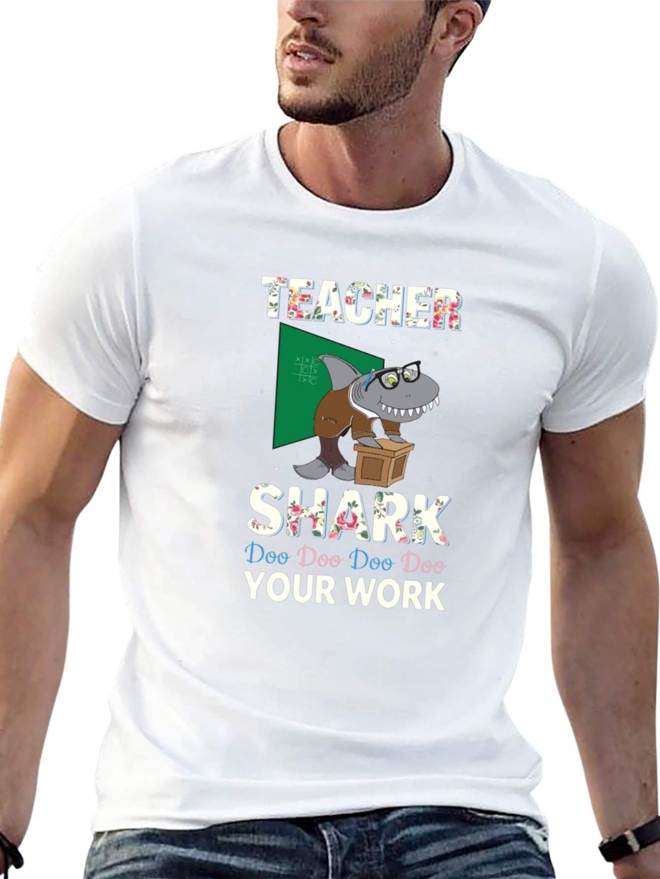 Teacher Shark Graphic Tee