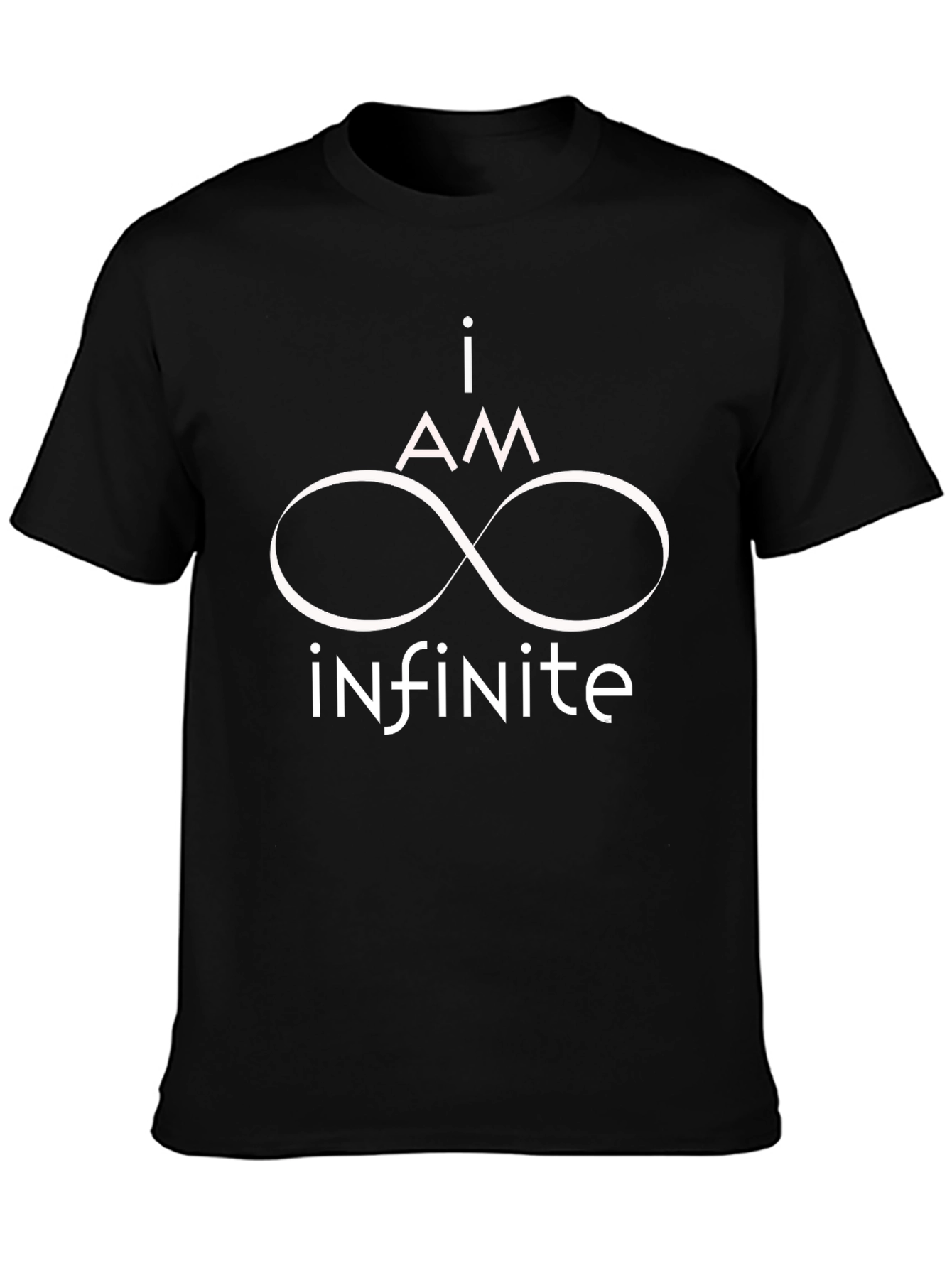 I AM INFINITE Graphic T-Shirt - Stylish Cotton Blend