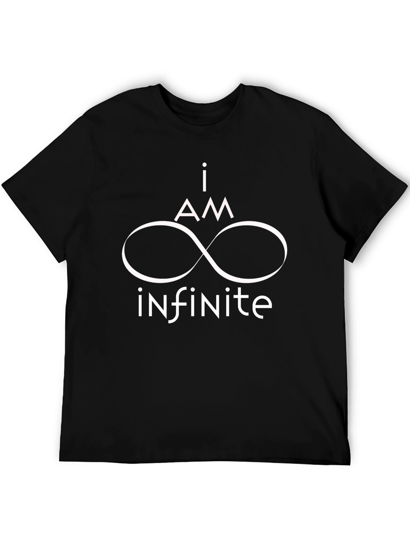 I AM INFINITE Graphic T-Shirt - Stylish Cotton Blend