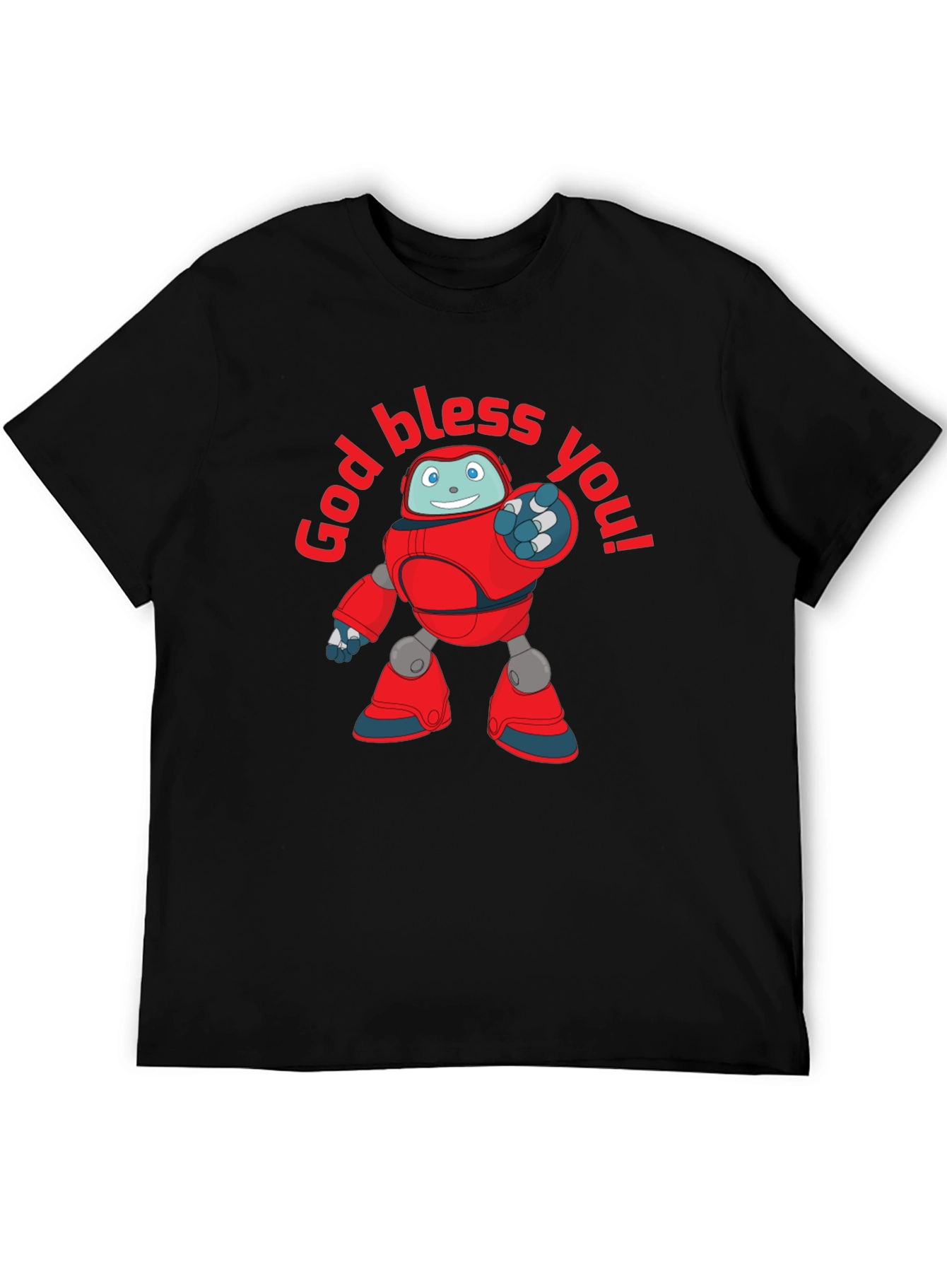 God Bless You Robot T-Shirt