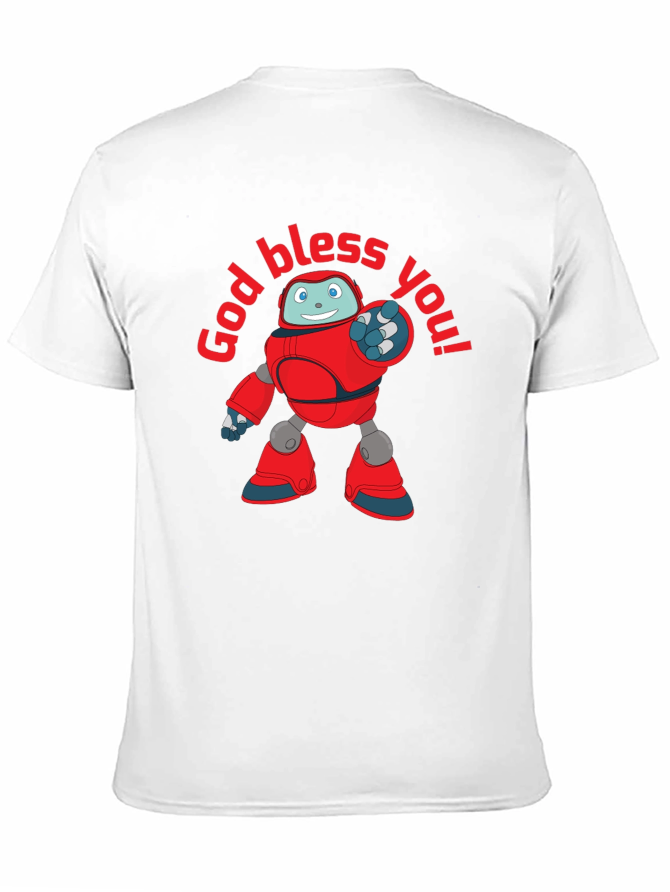 God Bless You Robot T-Shirt