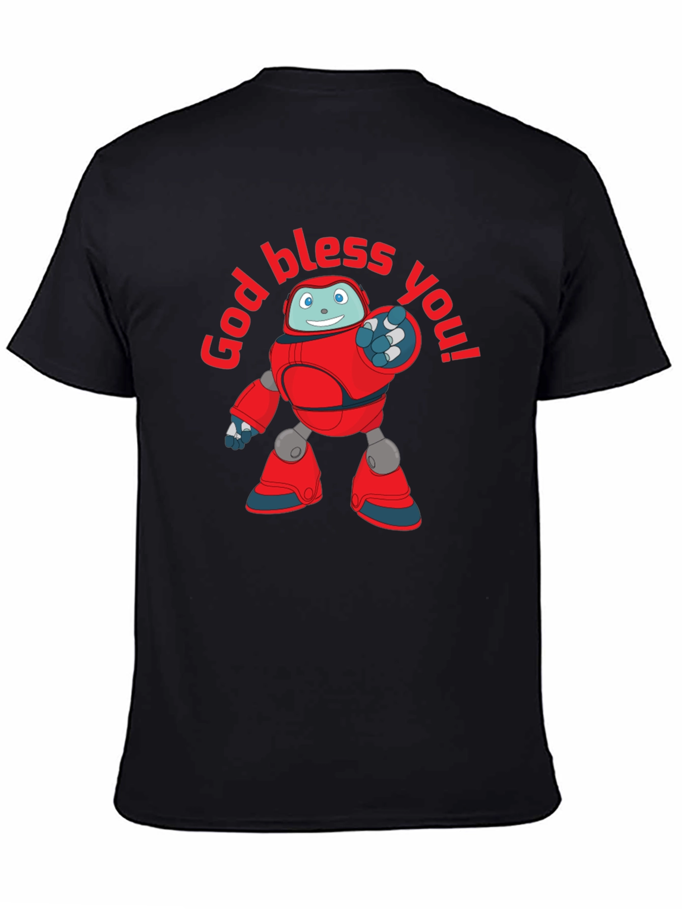 God Bless You Robot T-Shirt
