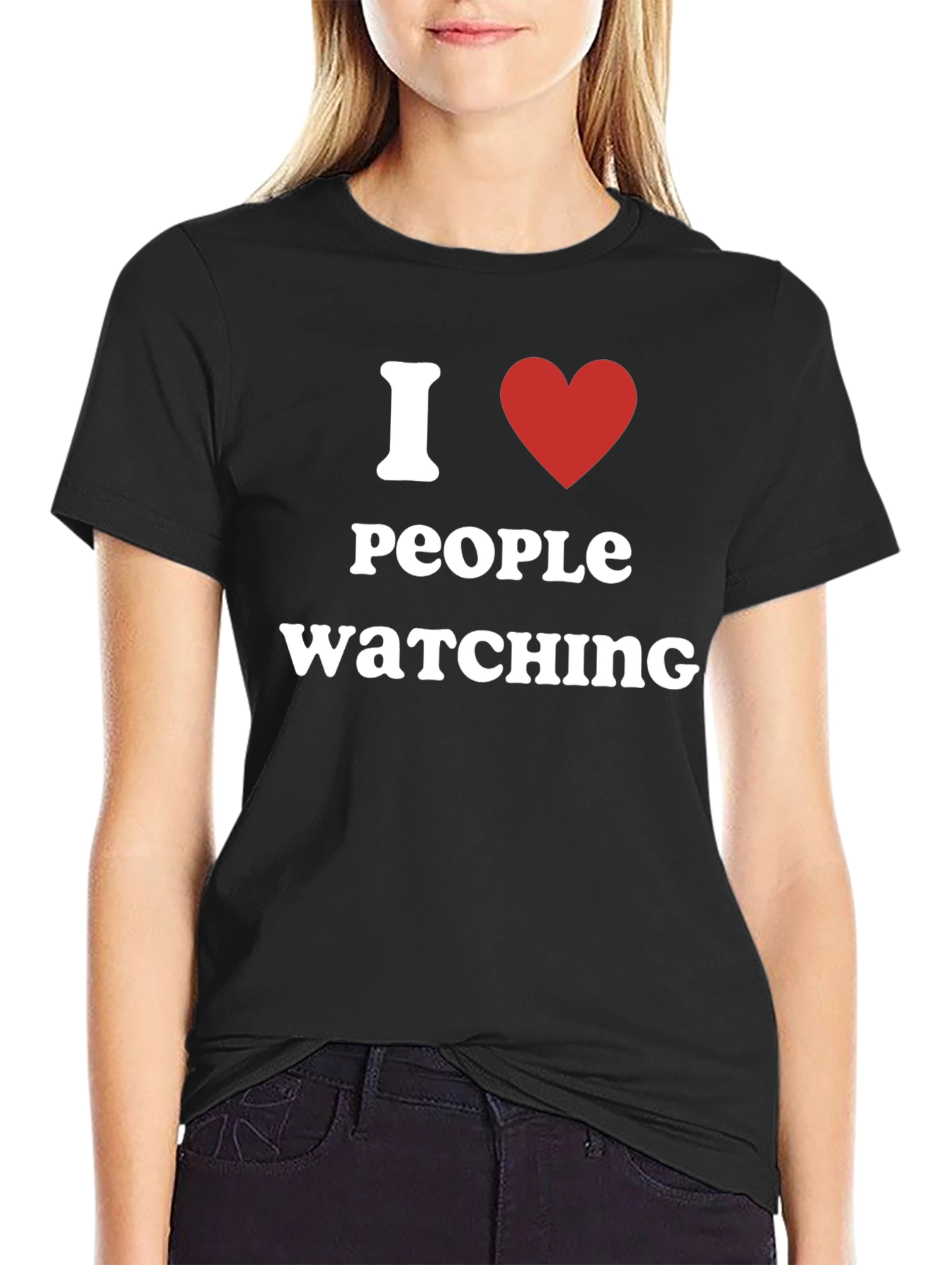 I Heart People Watching T-Shirt
