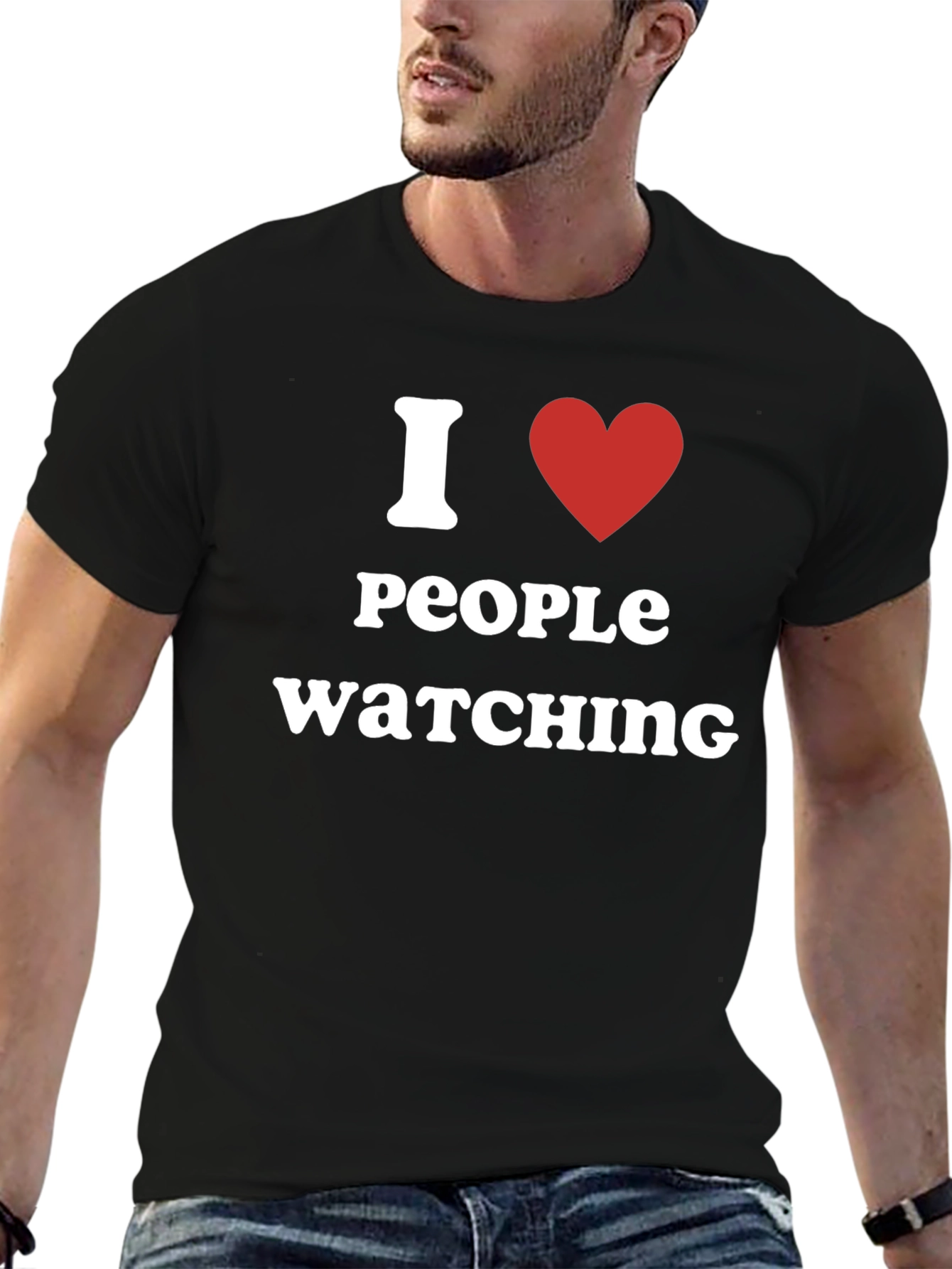 I Heart People Watching T-Shirt