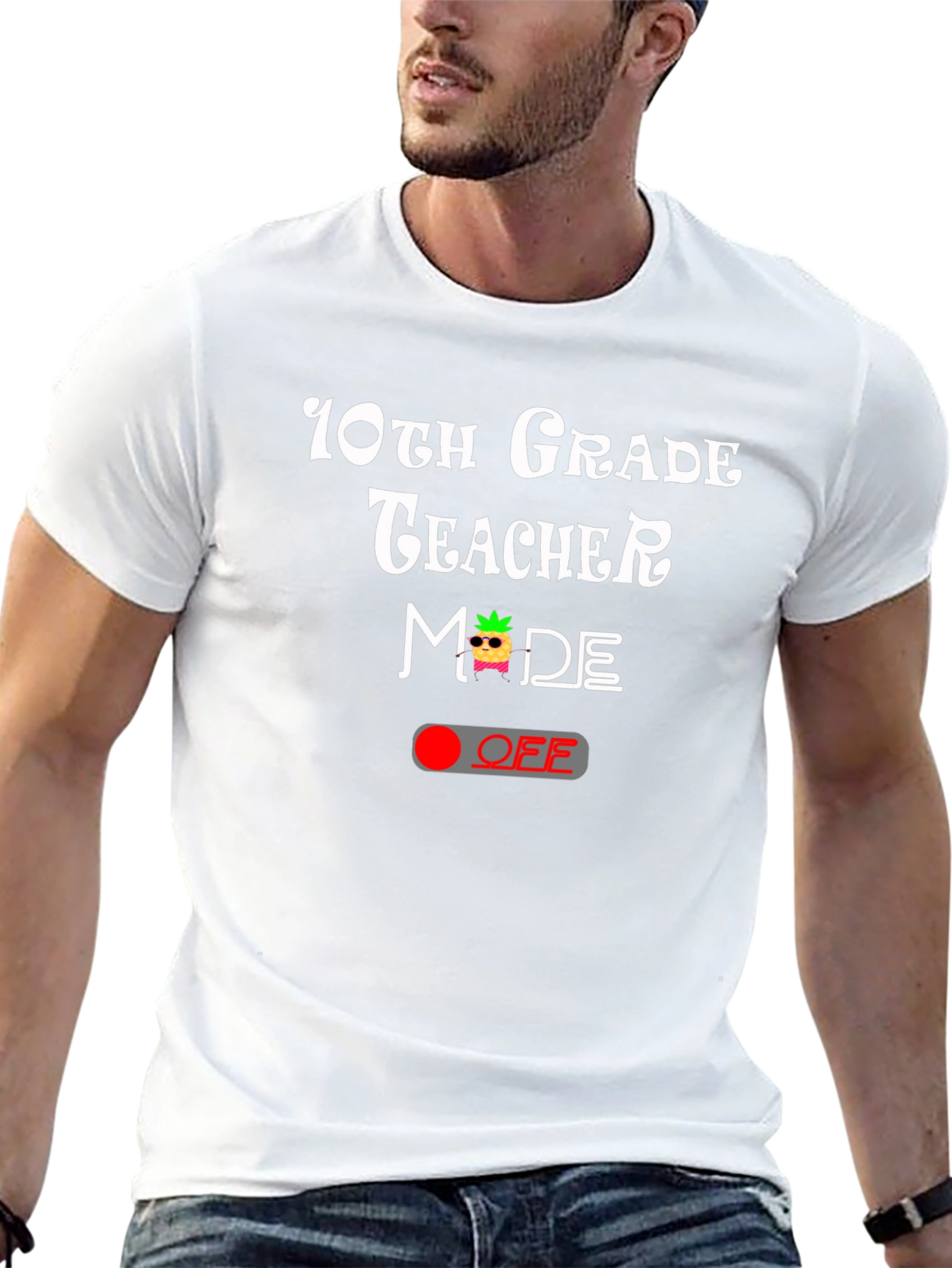 10th Grade Teacher Mode OFF T-Shirt