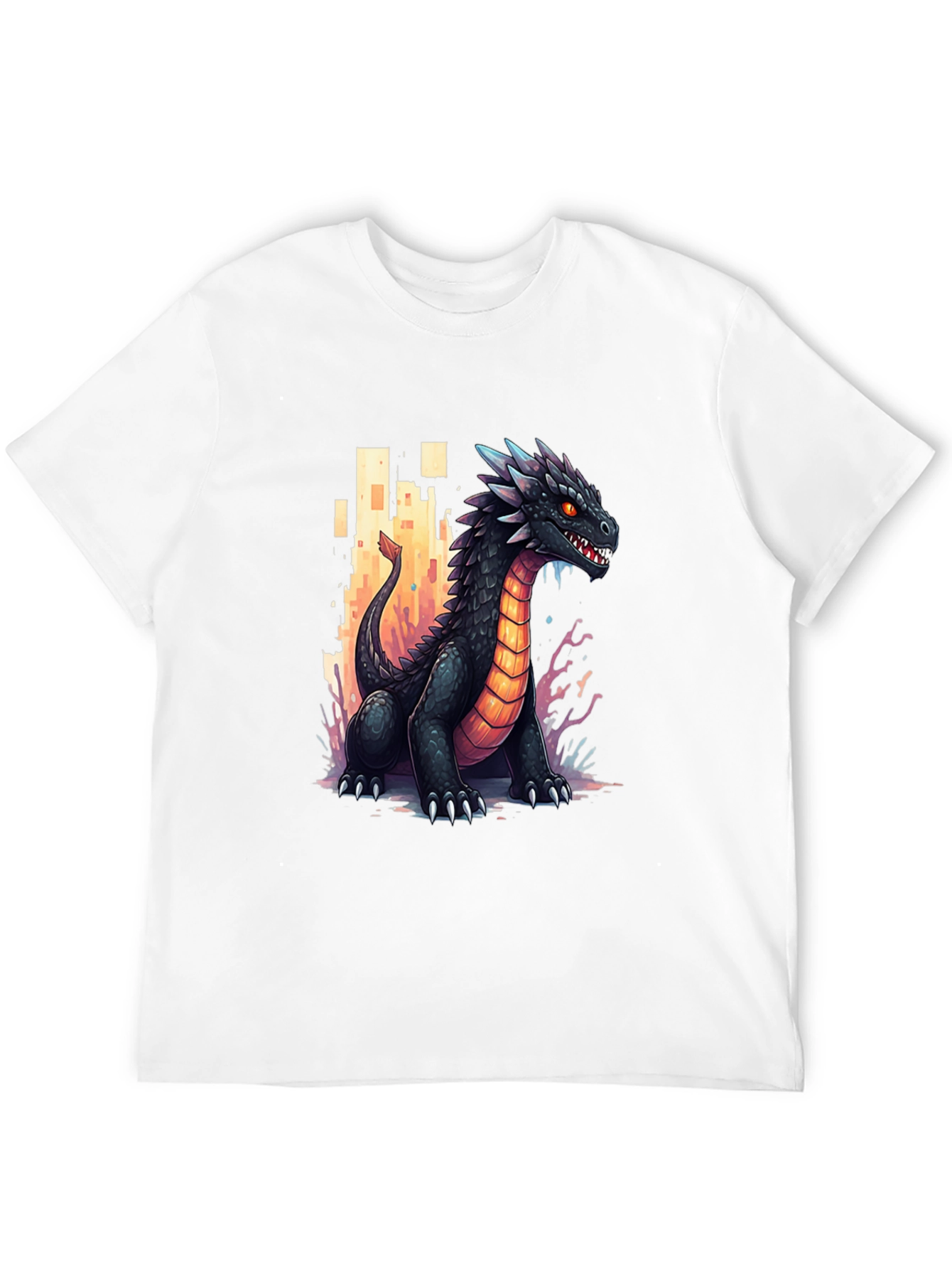 Dragon Graphic Tee - Black