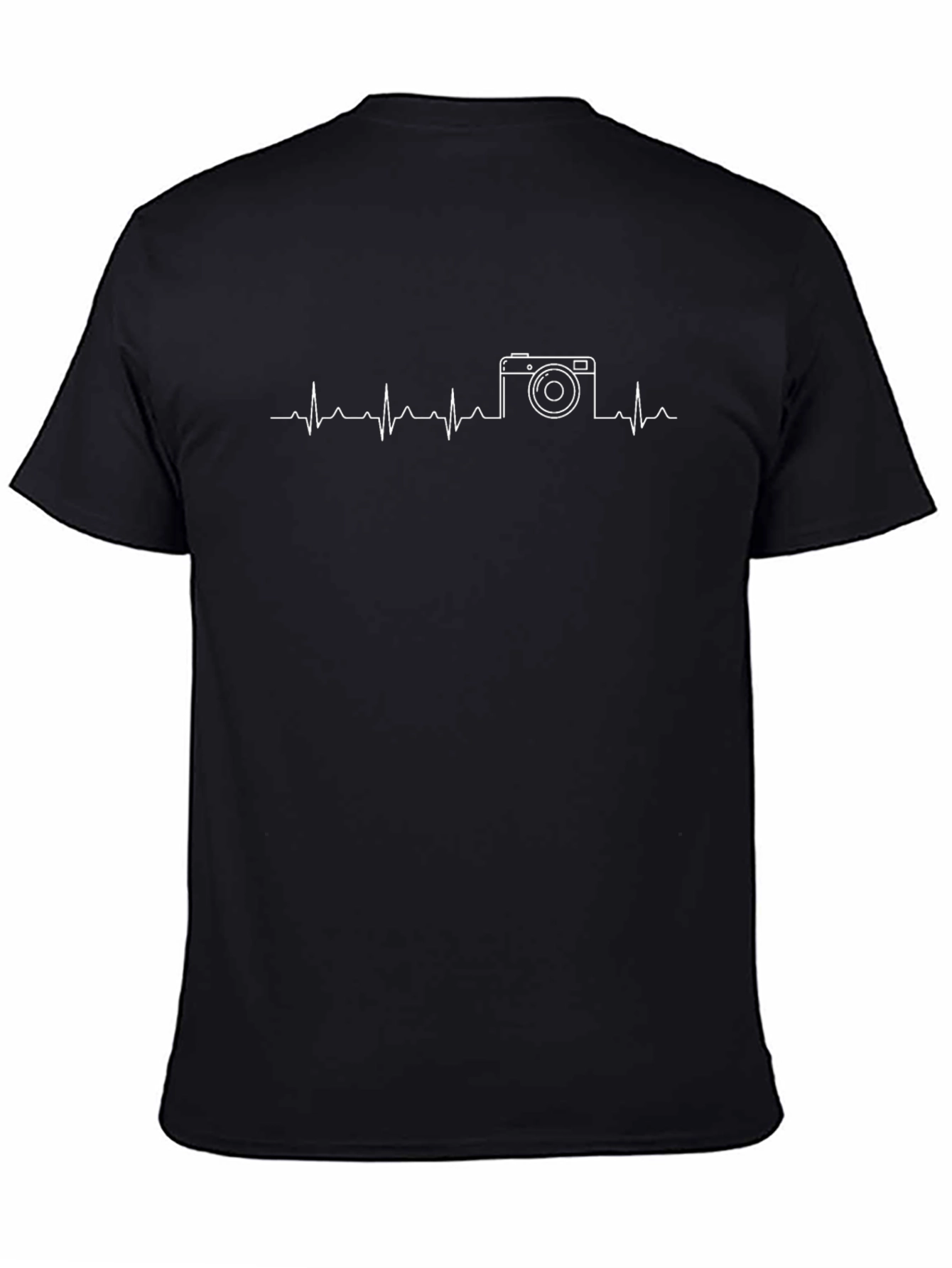 Photographers Heartbeat Tee - Camera Love