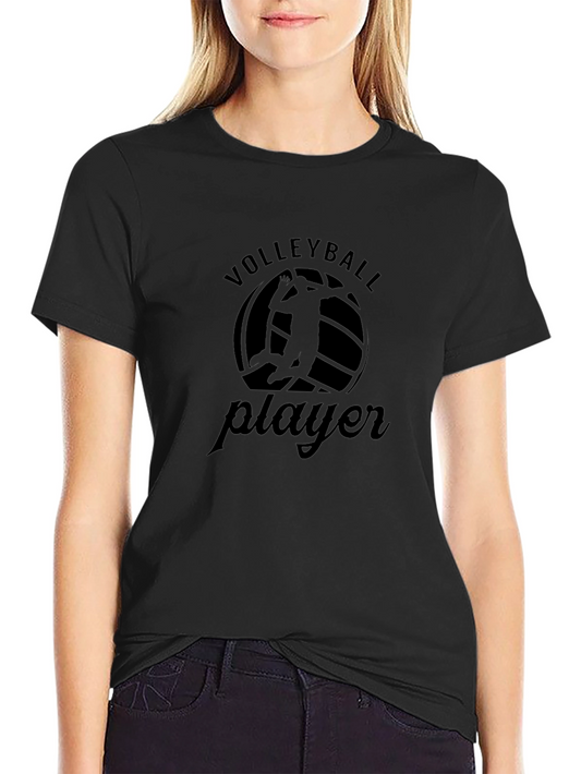 Volleyball Player Graphic T-Shirt