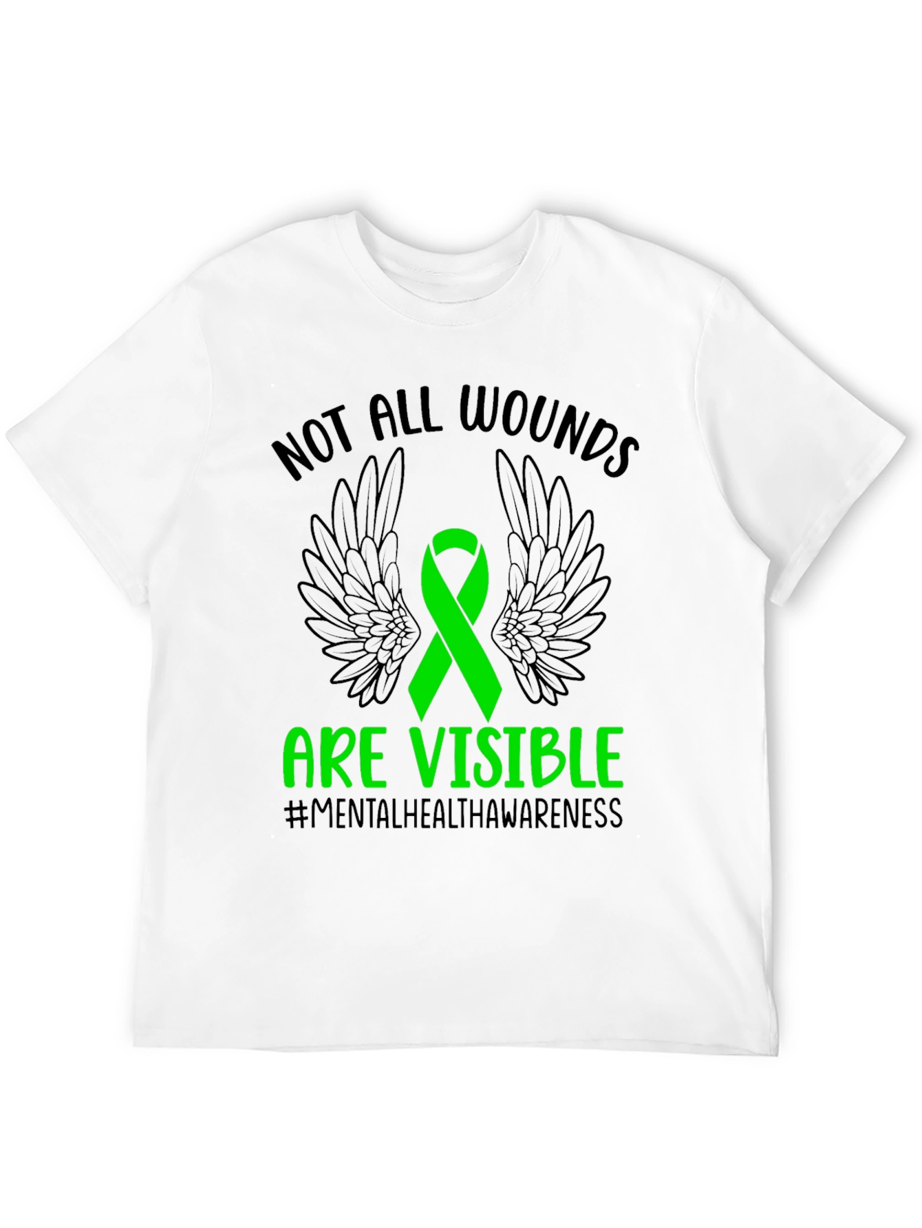 Mental Health Awareness Graphic T-Shirt