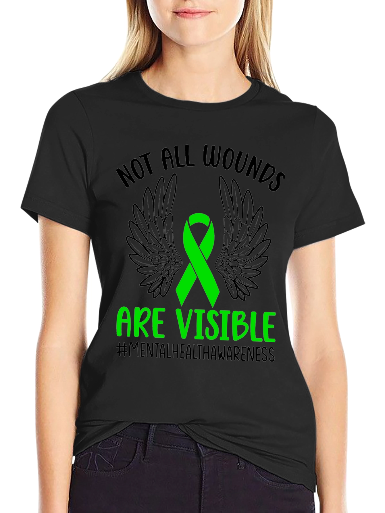 Mental Health Awareness Graphic T-Shirt