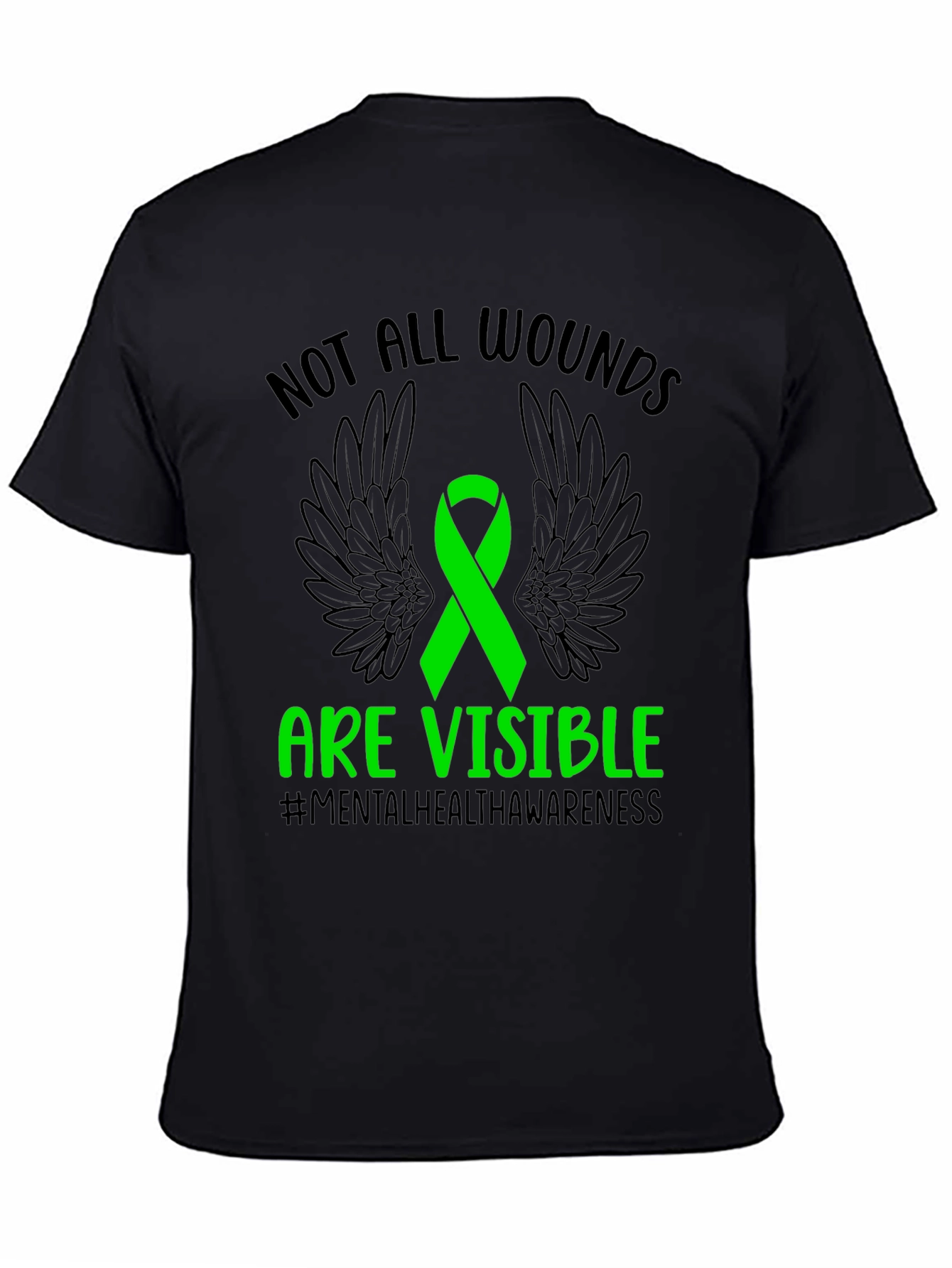 Mental Health Awareness Graphic T-Shirt