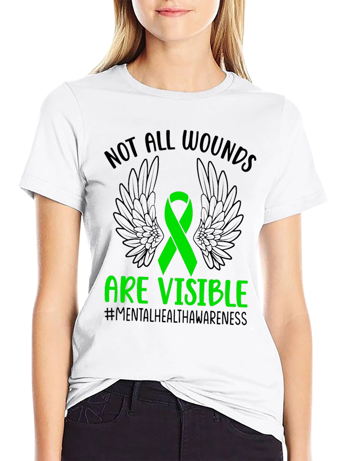 Mental Health Awareness Graphic T-Shirt