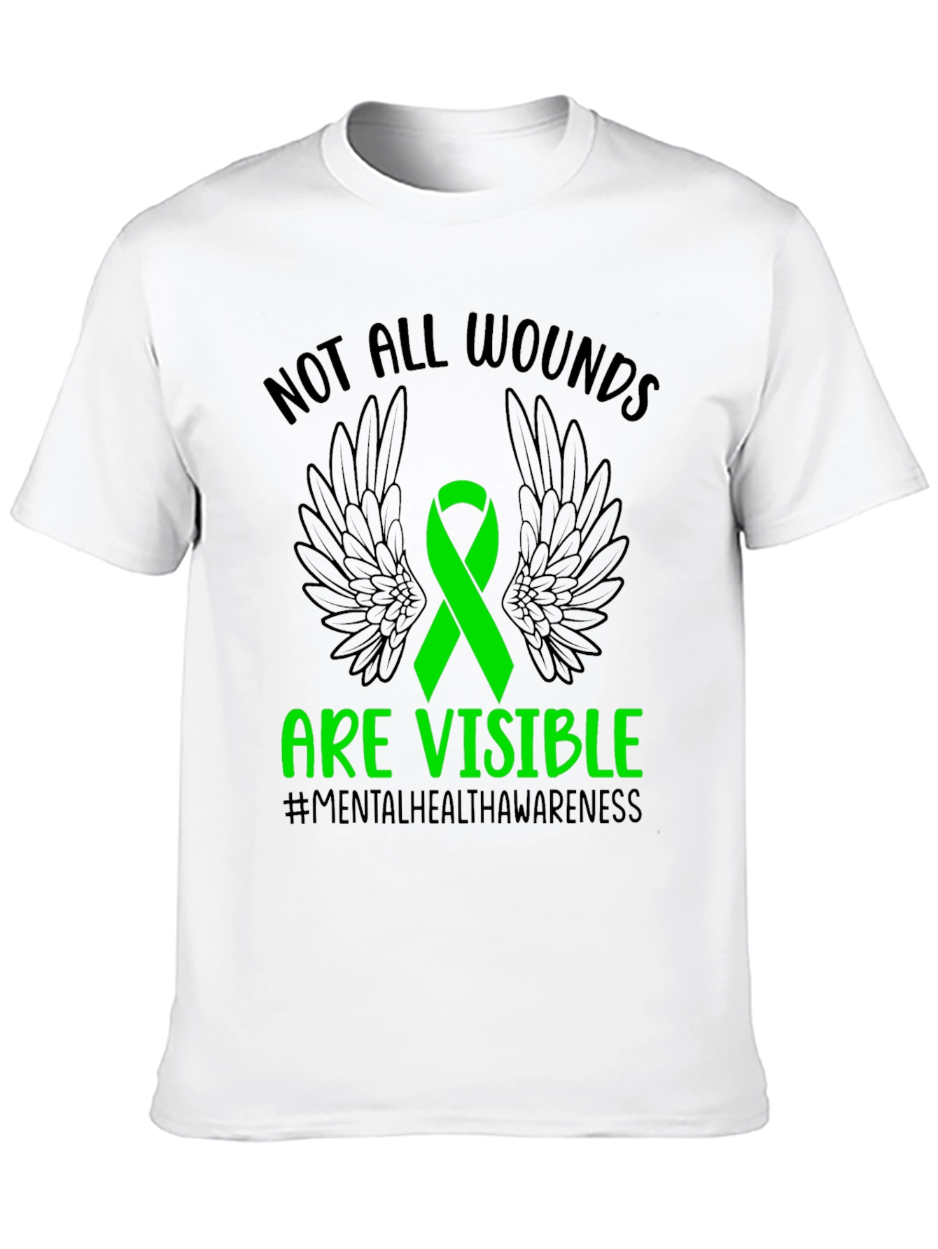 Mental Health Awareness Graphic T-Shirt