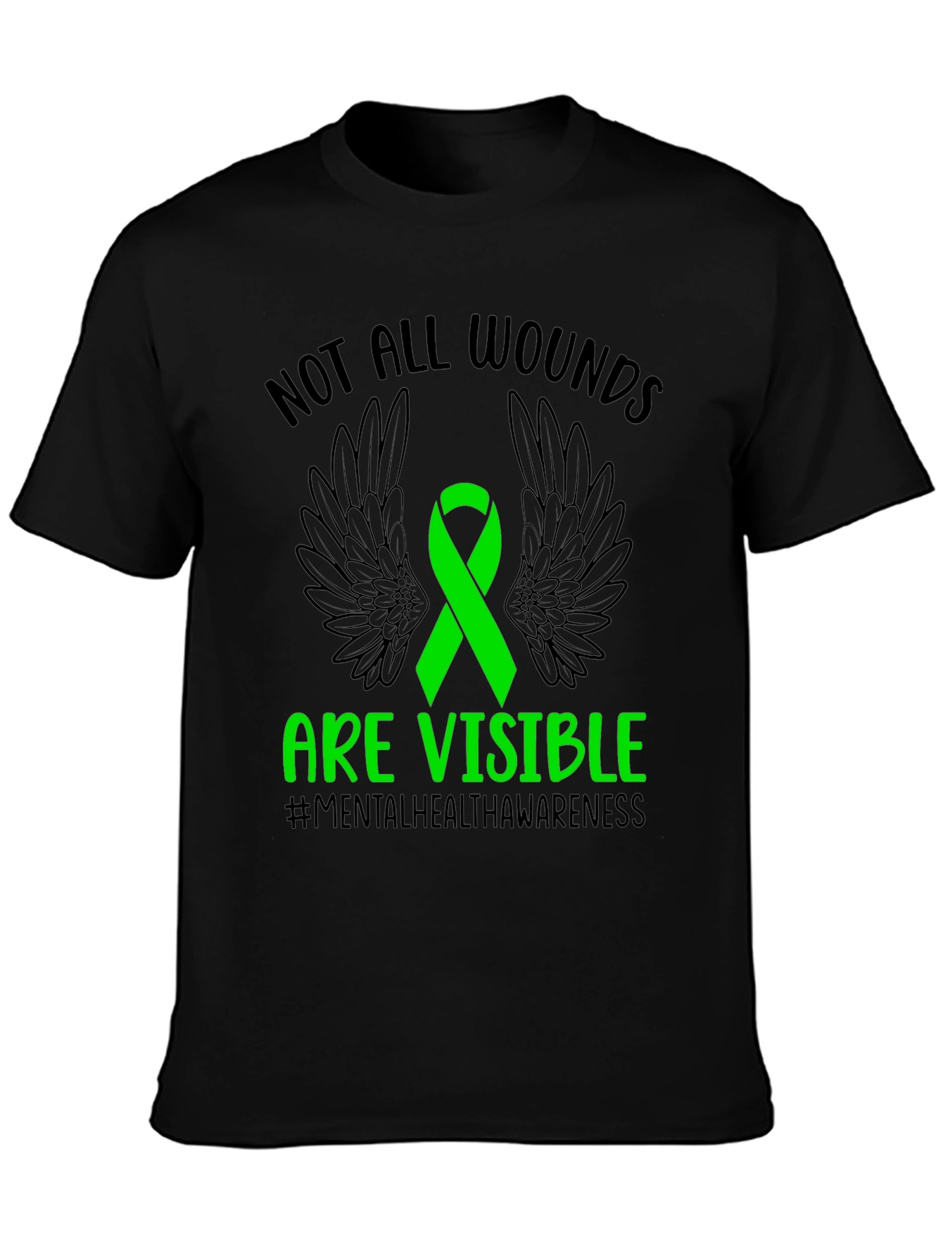 Mental Health Awareness Graphic T-Shirt