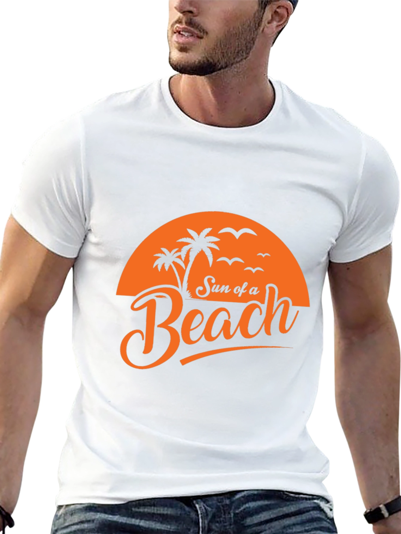 Sun of a Beach Graphic Tee - Tropical Vibe