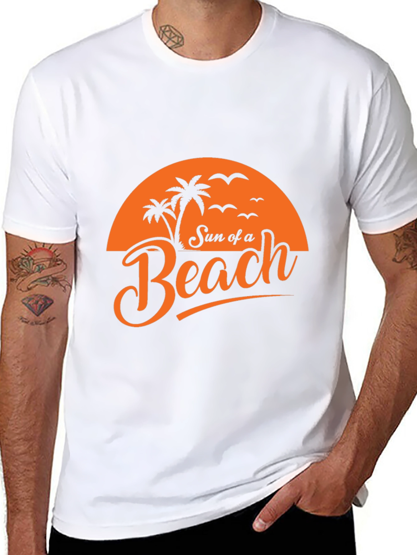 Sun of a Beach Graphic Tee - Tropical Vibe