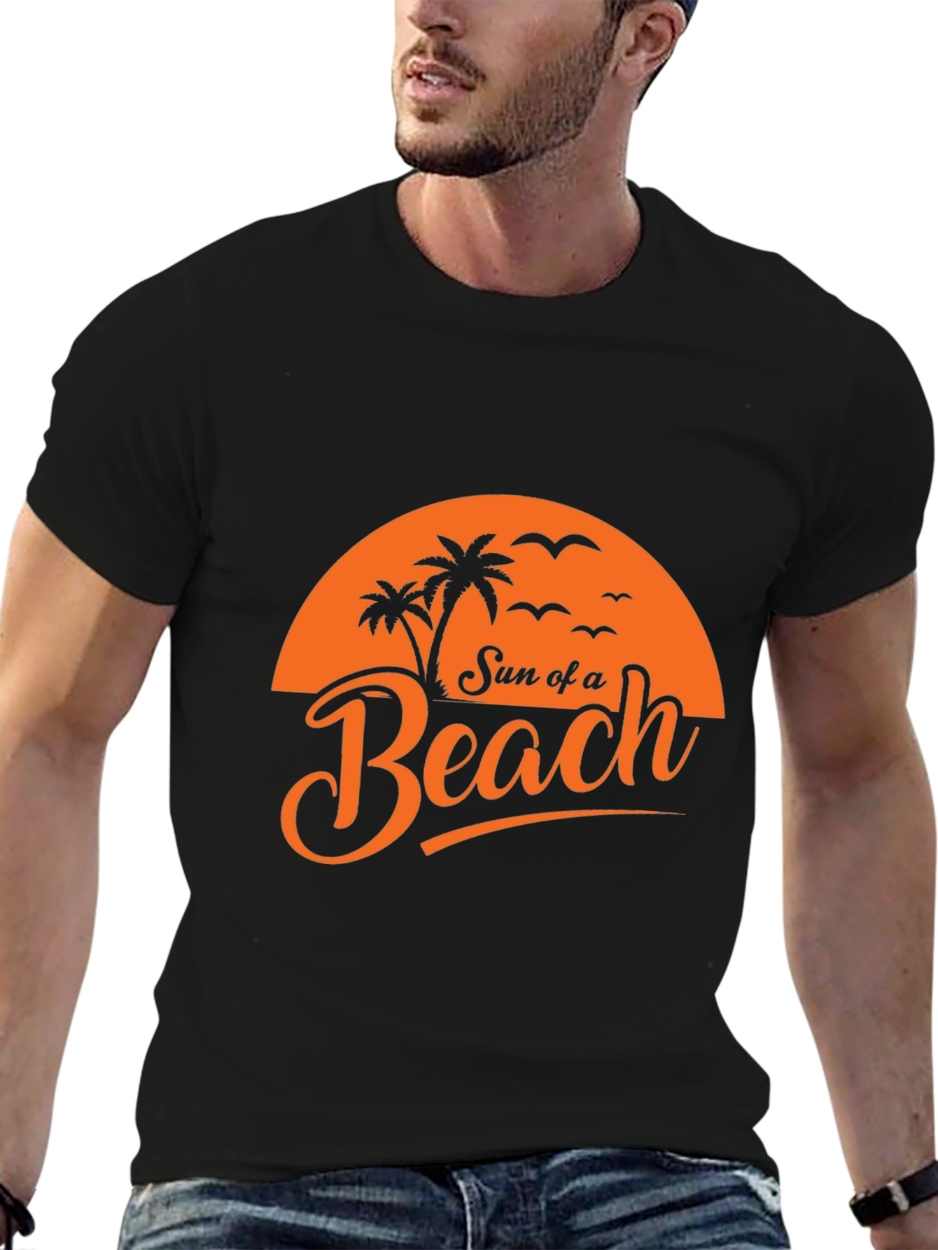 Sun of a Beach Graphic Tee - Tropical Vibe