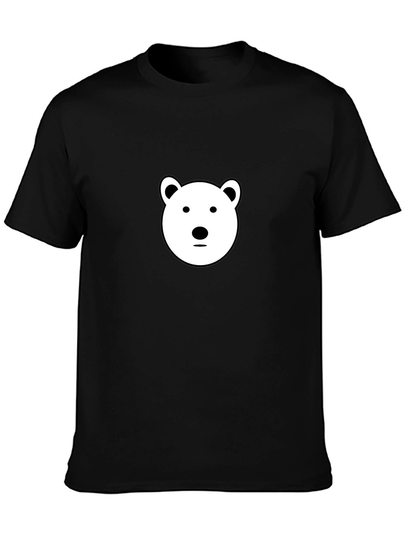 Cool Bear Graphic Black T-Shirt