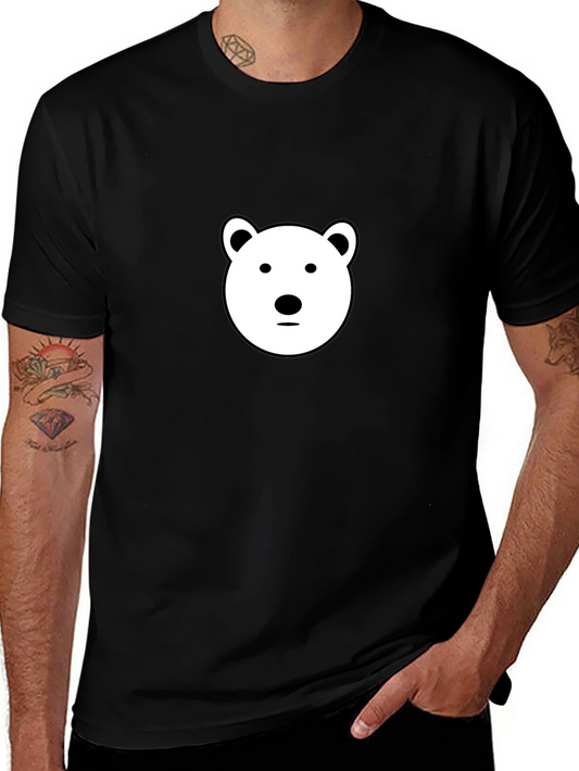 Cool Bear Graphic Black T-Shirt