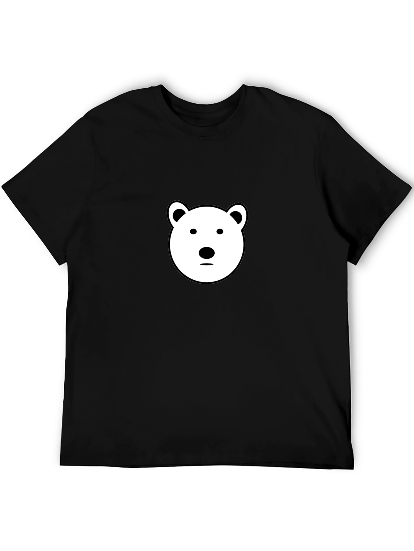 Cool Bear Graphic Black T-Shirt