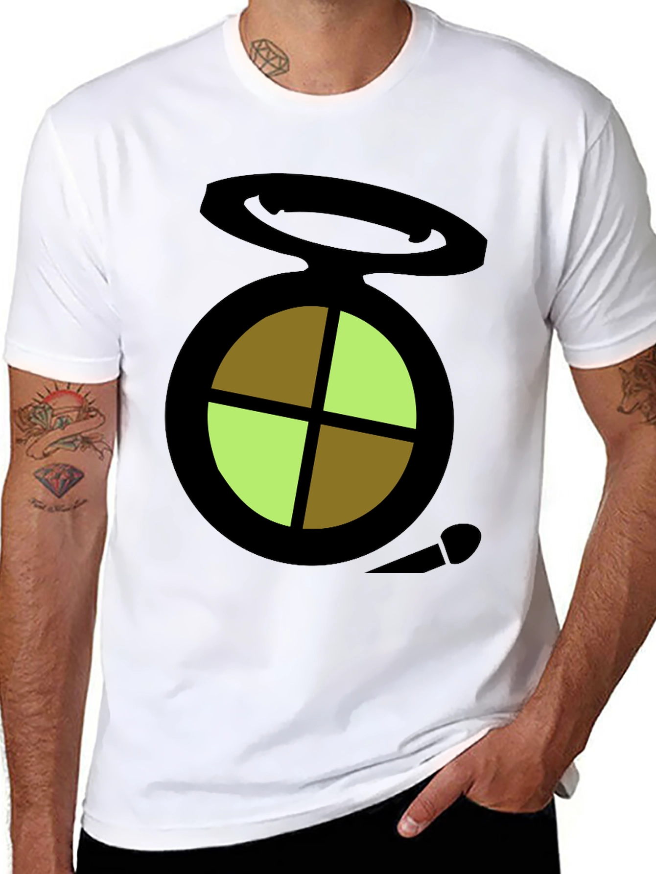 Makeup Palette Graphic Tee - Eye Shadow Artist T-Shirt
