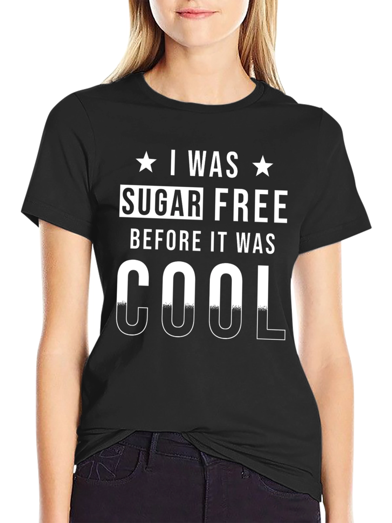 Sugar Free Cool Graphic Tee Shirt