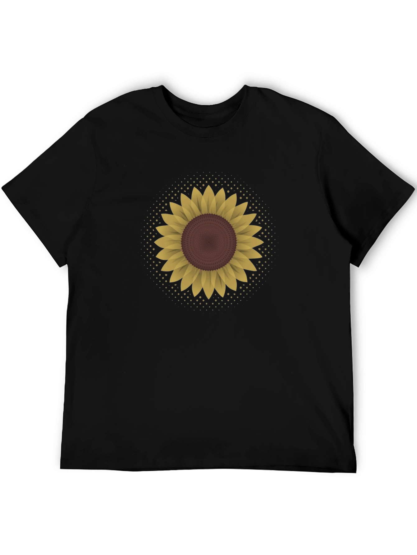 Sunflower Graphic T-Shirt - Stylish Mens Tee