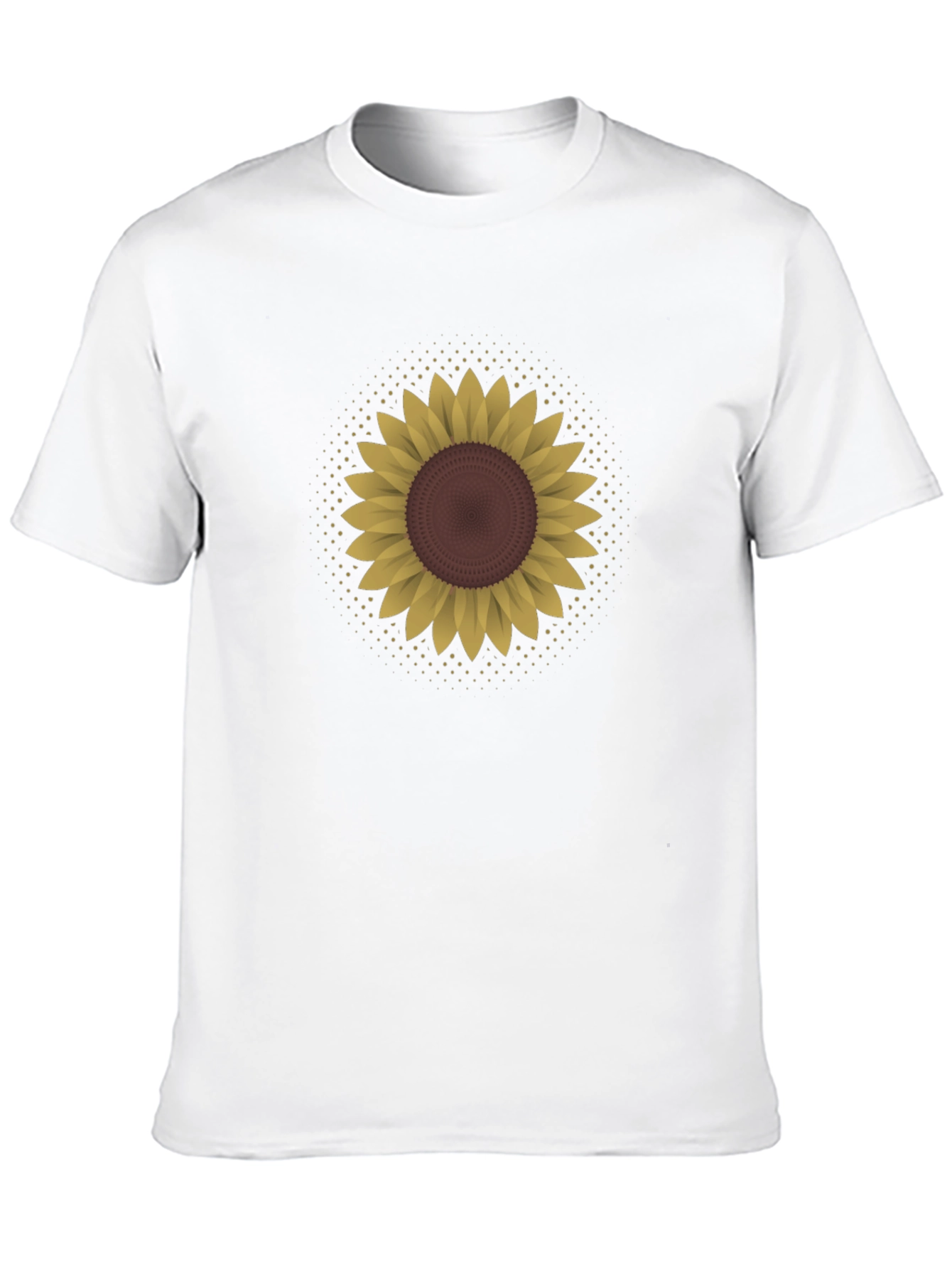 Sunflower Graphic T-Shirt - Stylish Mens Tee