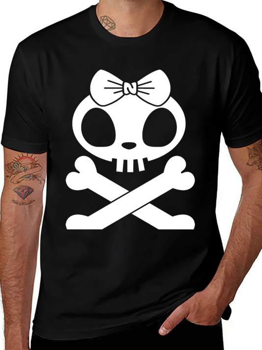 Skull & Crossbones Bow T-Shirt