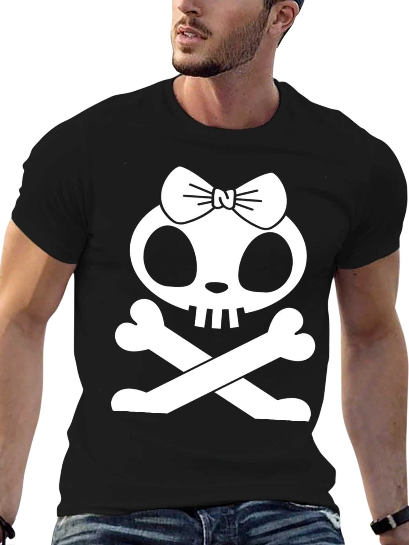 Skull & Crossbones Bow T-Shirt