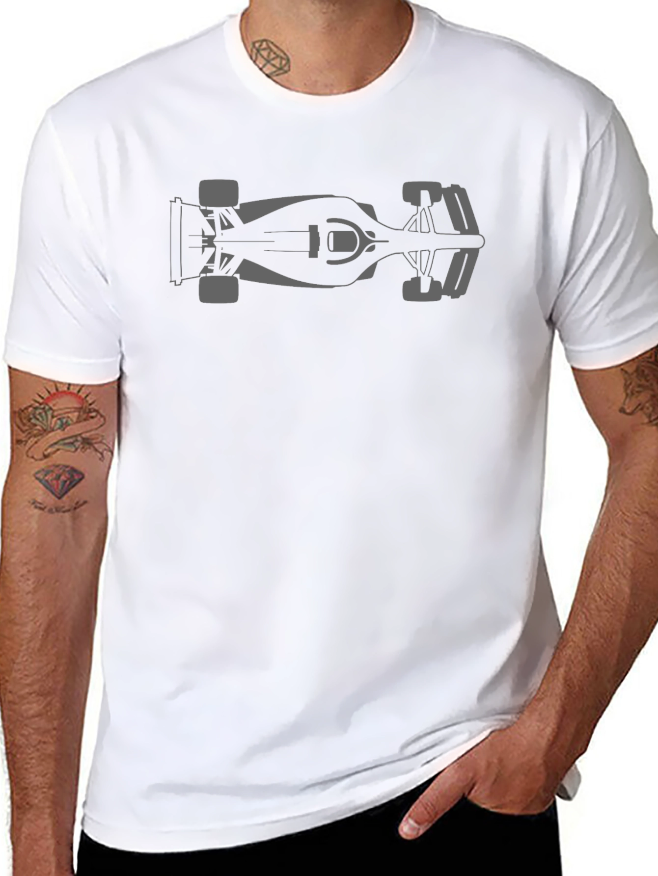 Formula One Car T-Shirt - Sleek Racing Tee