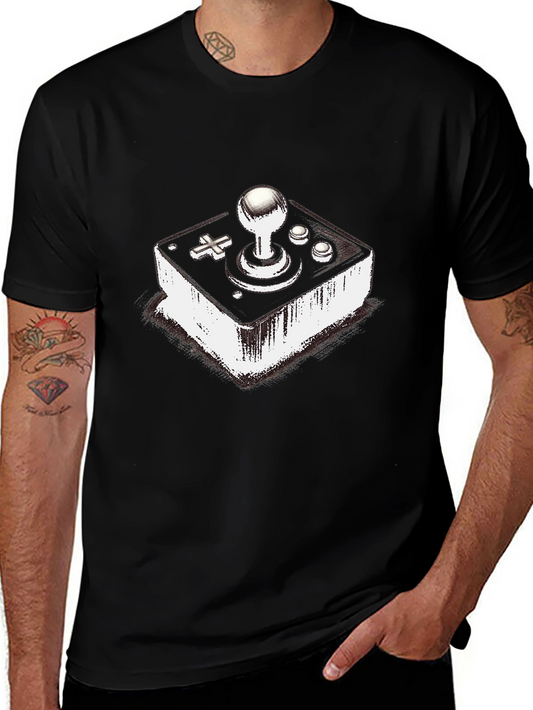 Retro Gamer T-Shirt - Joystick Design