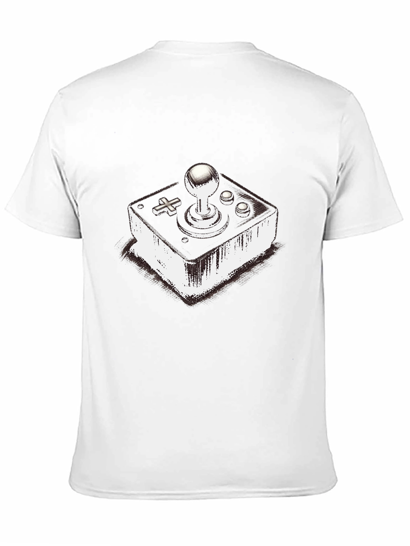 Retro Gamer T-Shirt - Joystick Design