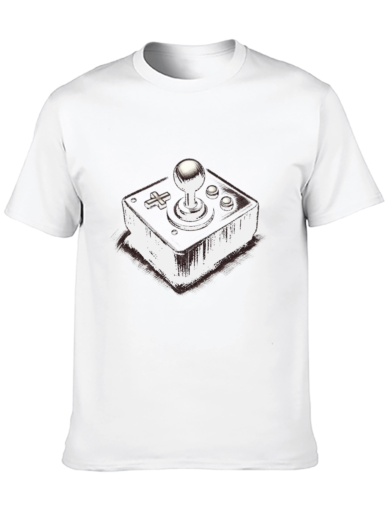 Retro Gamer T-Shirt - Joystick Design